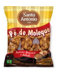 Pé de Moleque com Açúcar Mascavo 160g
