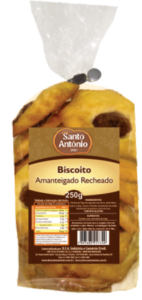 Biscoito Amanteigado Recheado com Goiaba 250g