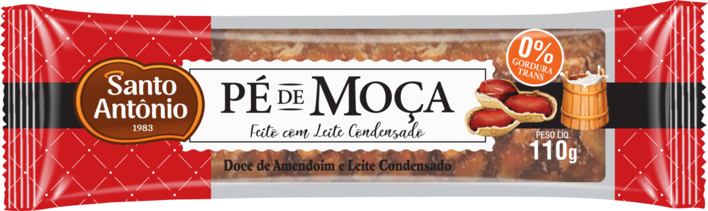 Pé de Moça com Leite Condensado 110g