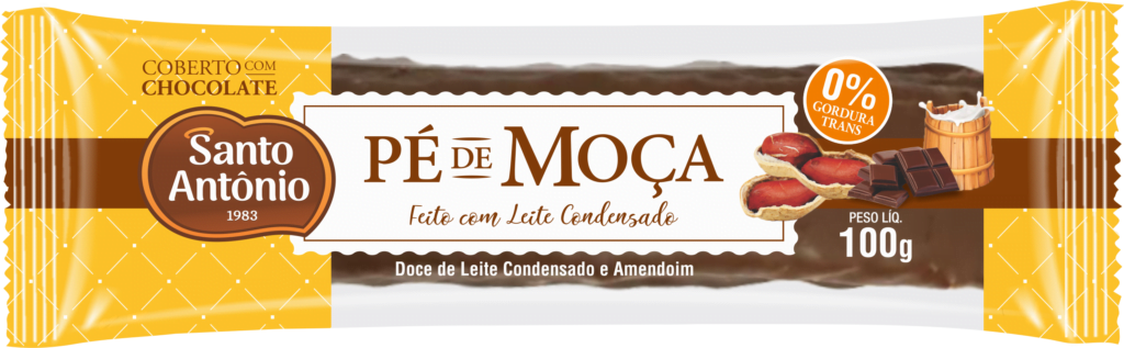 Pé de Moça com Chocolate