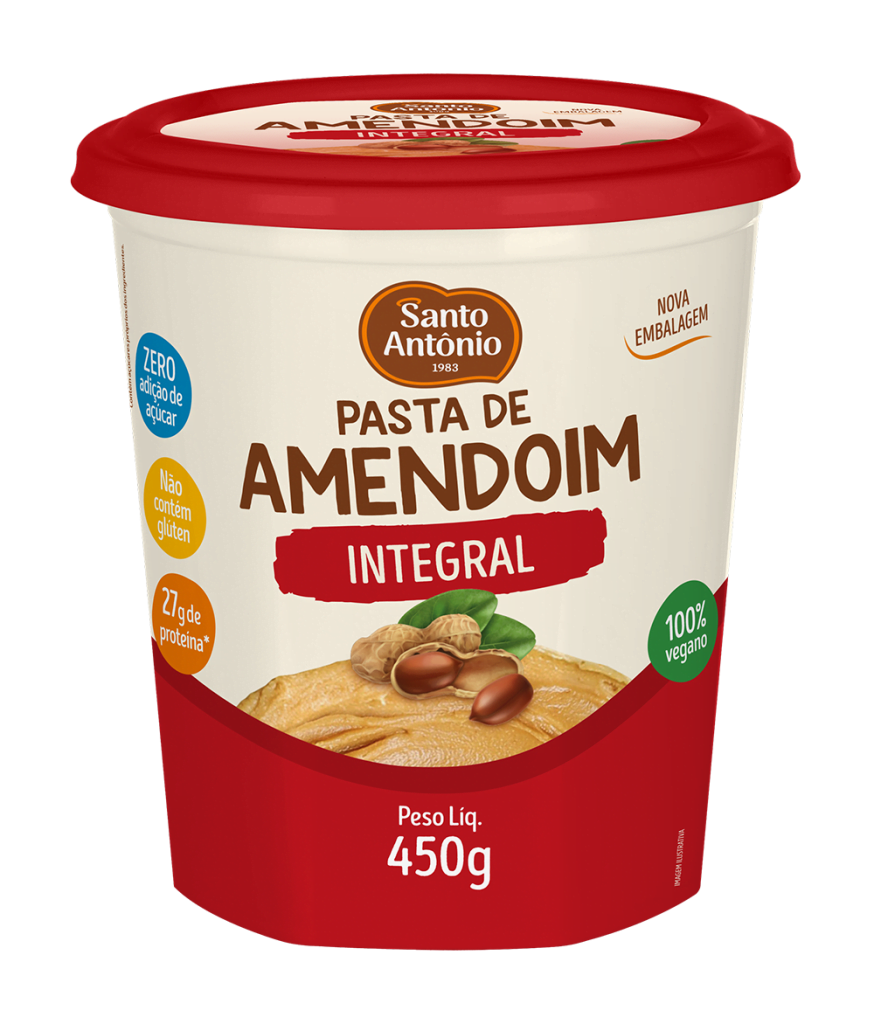 Pasta de Amendoim Integral