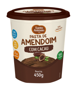 Pasta de Amendoim com Cacau