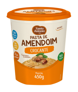 Pasta de Amendoim Crocante
