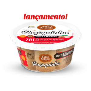 Paçoquinha Zero com Whey